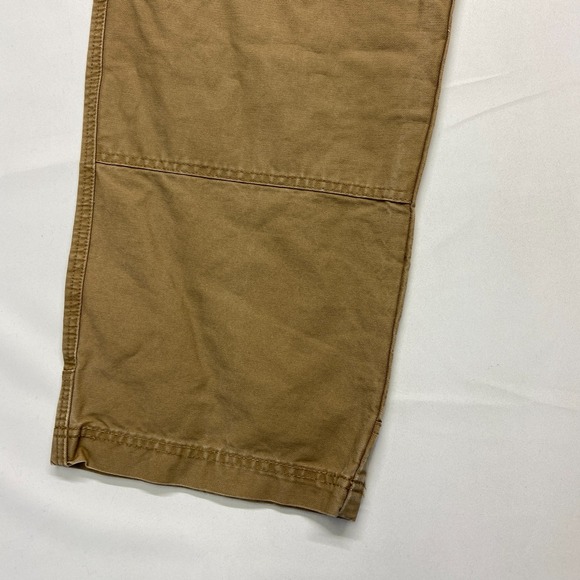 Cabela's Trail Hiker Cargo Pants Mens 38 X 30 Brown Pockets Straight Leg Zip Fly - Picture 3 of 16